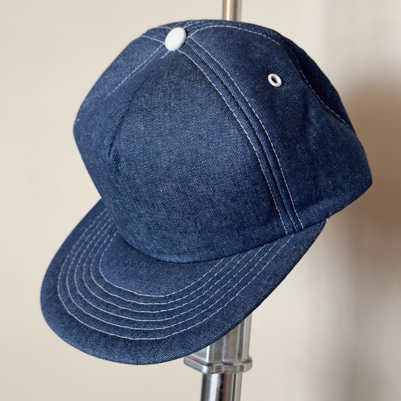 Vintage Denim Trucker Cap - Picture 2 of 7